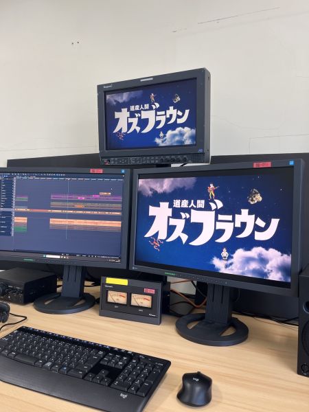 オズブラウンの編集機がバージョンアップします番組もバージョンアップ出来るように頑張らないと編集センター N.Takahashi